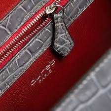 What material is commonly used to make luxury handbags?