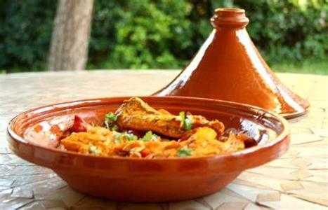 Which country is known for its flavorful tagines?