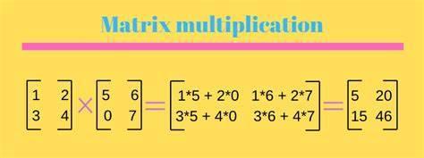 What is the result of multiplying a 2x3 matrix by a 3x4 matrix?