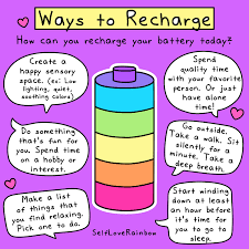 How do you recharge your energy?