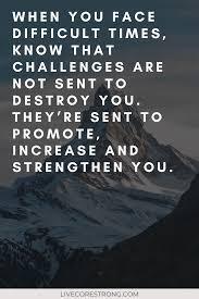 When faced with a challenge, you...