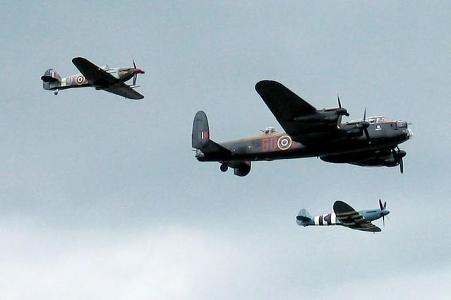 Which iconic bomber aircraft was known for its role in World War II?