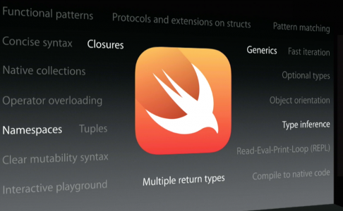 Which mobile platform uses Objective-C or Swift for app development?