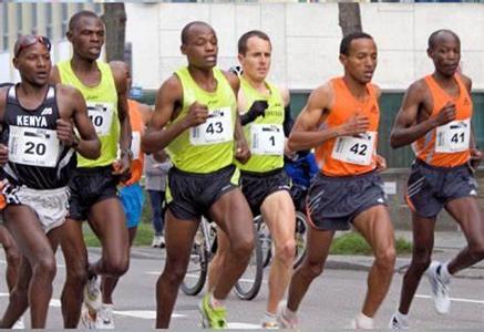 What is considered a standard marathon distance?