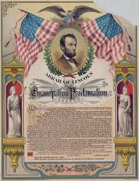 Which document issued by Abraham Lincoln freed the slaves in Confederate states?