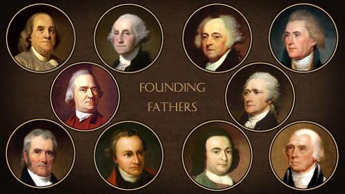 Which musical is based on the story of the founding fathers of America?