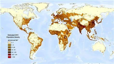 Which city is known for its high population density and vertical growth?