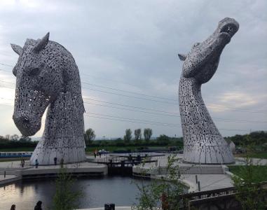 What is the purpose of a Kelpie luring humans?