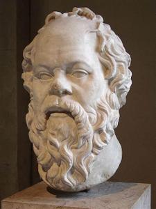 Which Greek philosopher is known for his theory of Forms?