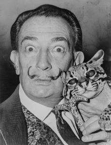 Which facial feature was Dali famous for?