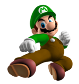 In Super Smash Bros. (64), what is Mario's Green Palette Swap based off of?