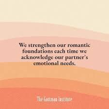 How do you respond to your partner's emotional needs?