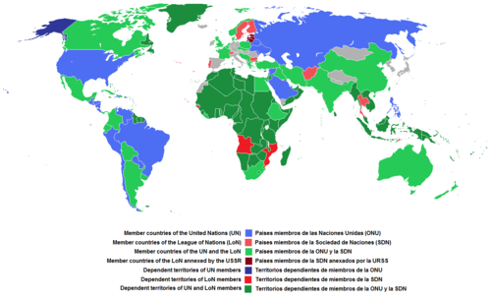 Which country was NOT a founding member of the United Nations after World War II?