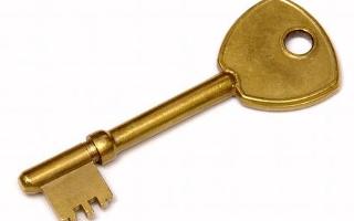 The mystery of the golden key