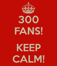 300 followers!