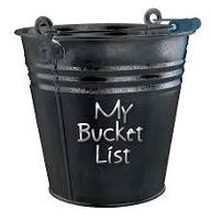 My bucket list