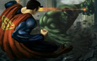 Superman Vs The Hulk