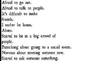 Struggle with Social Anxiety