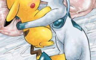 Pikachu x Glaceon love story