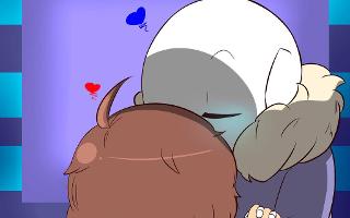 sans and annie if i was in undertale