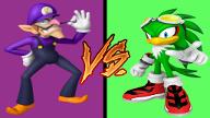 Waluigi VS Jet The Hawk