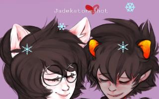 Finding Warmth in the Cold <Homestuck and jadekat>