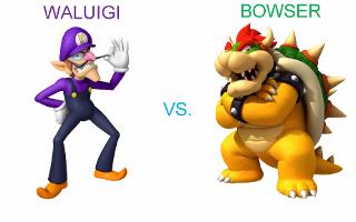 Waluigi vs. Bowser