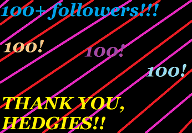 100+ followers!!