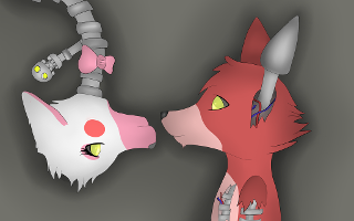 Old Foxy x Mangle Part 2:Do they will broke? Or leave?