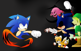 When Sonic and CP (Creepypasta) Collide