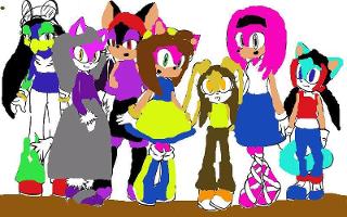 Sonic oc and regular character parodies.