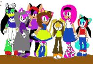 Sonic oc and regular character parodies.