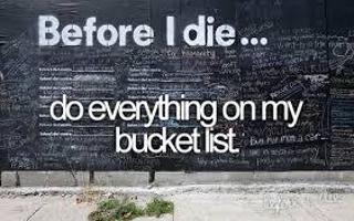 My Bucket List (1)