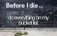 My Bucket List (1)