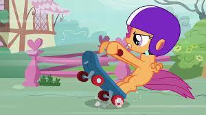 Scootaloo seeks her true talent.