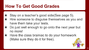 How To Get Good Grades