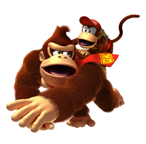 Donkey Kong and Diddy Kong