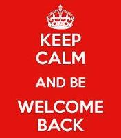 Welcome Back!