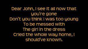 Dear John