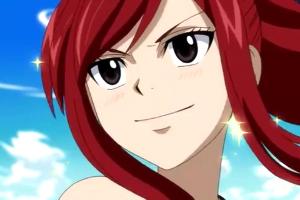 Erza Scarlet.