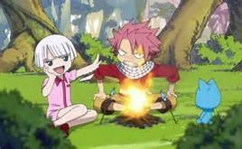 Lisanna annoys Natsu.