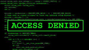 Access denied