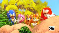 The sonic gang captures maryan!