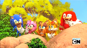 The sonic gang captures maryan!