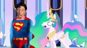 Superman meets My Little Pony