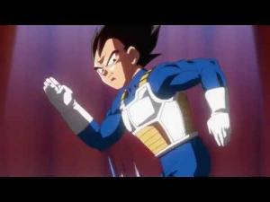 Vegeta dancing the Bingo Dance