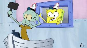 SpongeBob chats with Squidward about work - (Exclusive Clip, HQ)