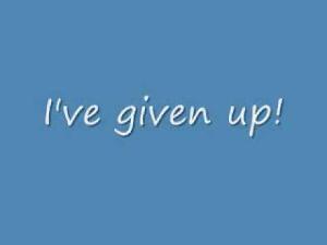 Linkin Park- Given Up with lyrics