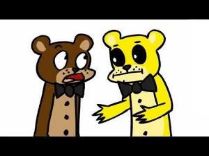 It Means Goldie's Afraid of Santa Claus (Short FNAF Animation)