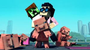 "Minecraft Style" - A Parody of PSY's Gangnam Style (Music Video)